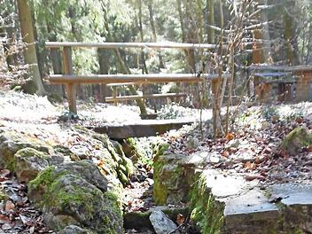 Besonders idyllisch wird es, wenn es am Wallenbrunnen vorbeigeht. Foto: Günter Reinlein