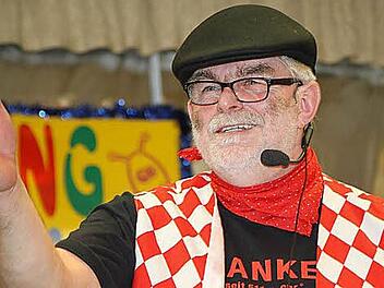 Werner Reißaus als "Echter Franke" Foto: Jürgen Gärtner