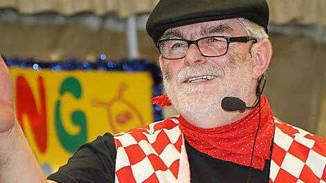Werner Reißaus als "Echter Franke" Foto: Jürgen Gärtner