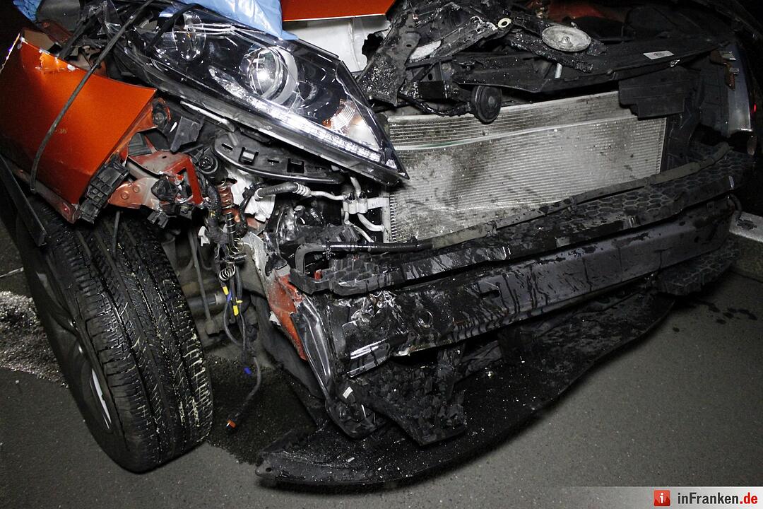 Schwerer Unfall auf A3 bei Gremsdorf