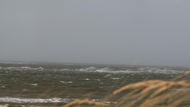 Erster Herbststurm fegt über Norderney