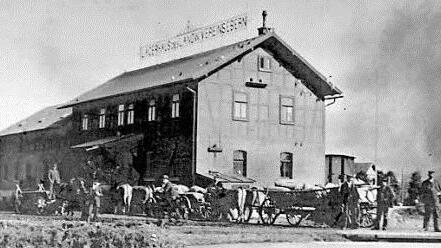 Alleinstellungsmerkmal: das Lagerhaus des landwirtschaftlichen Vereins Ebern im Bahnhofsgelände