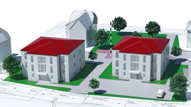 So sollen die Gebäude einmal aussehen.