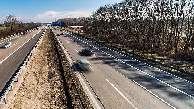 Autobahn A99 bei München