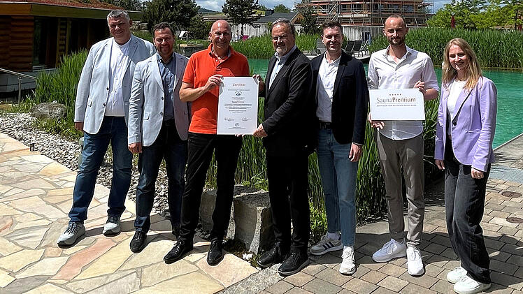Obermain-Therme erneut mit h&ouml;chster Sauna-Auszeichnung geehrt