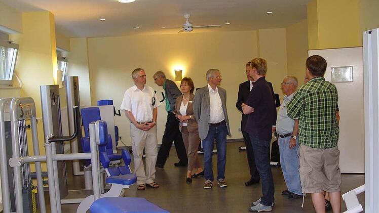 Gerätesportraum der Hartwald-Klinik. Foto: Brigitta Kempe-Wolf
