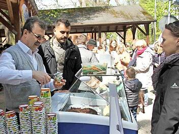 Erstmals gab es auch veganes Eis.  Fotos: Richard Sänger
