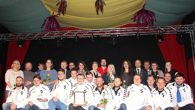 Die TVE-Handballabteilung ist wiedererstarkt und wurde mit der Medaille in Gold bedacht. Foto: Alexandra Kemnitzer