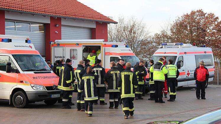 Vor zwei Wochen kamen die Einsatzkräfte in Neuhaus zusammen.