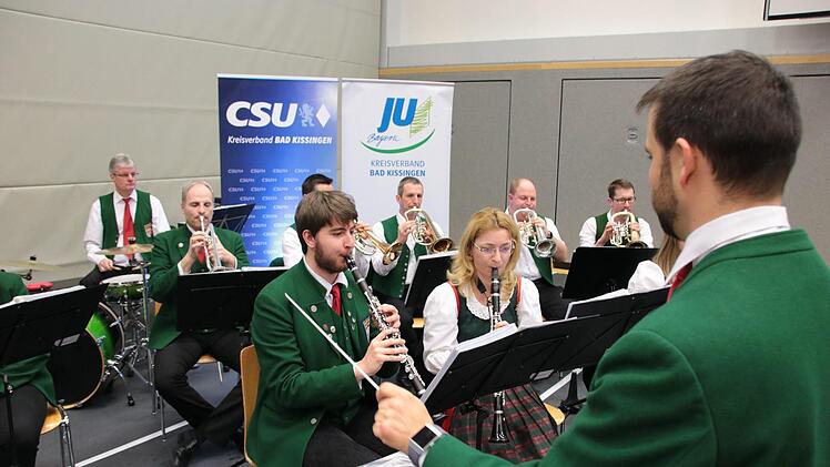Szenen vom Hammelburger Neujahrsempfang der CSU. Foto: Ralf Ruppert