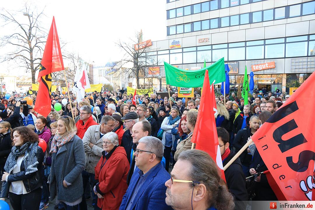 Zwei Demos in Bamberg