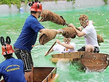 Die Sieger aus Gelbsreuth bei ihrem Finale Foto: Katharina Müller-Sanke