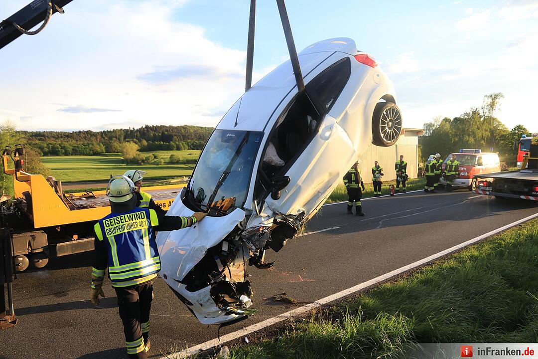 Schwerer Unfall bei Geiselwind