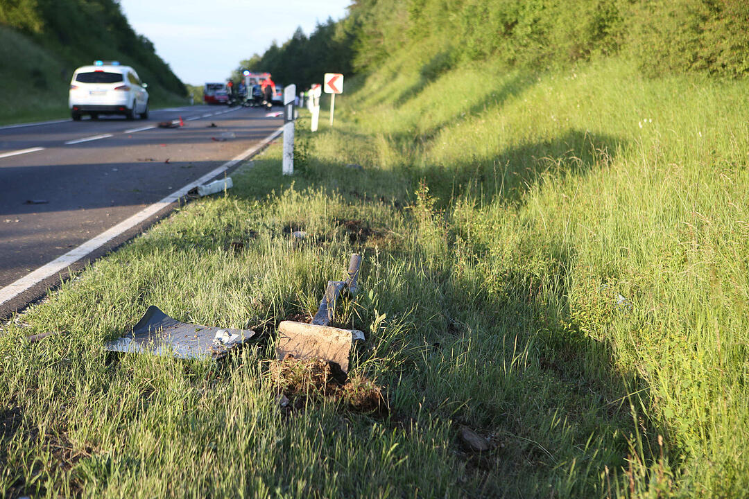 Kreis Bamberg: Biker nach Unfall in Lebensgefahr