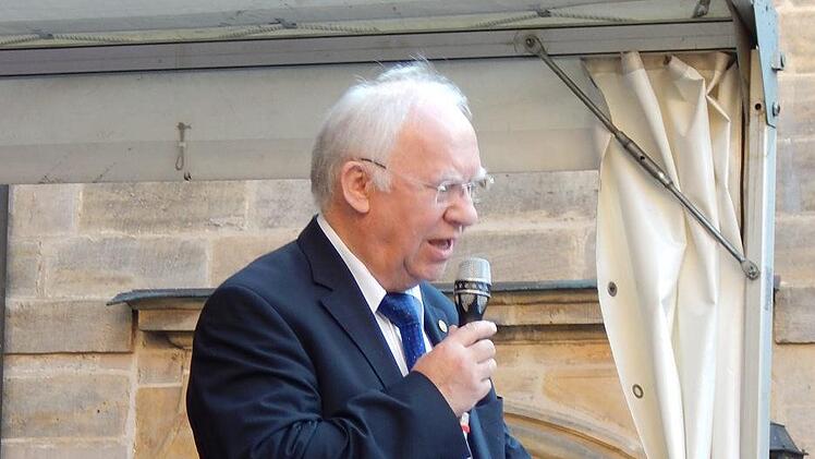 Hans Schwender, der Initiator. Foto: Horst Wunner