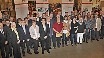 Diese Mitarbeiter sind seit 25 Jahren bei FTE dabei.