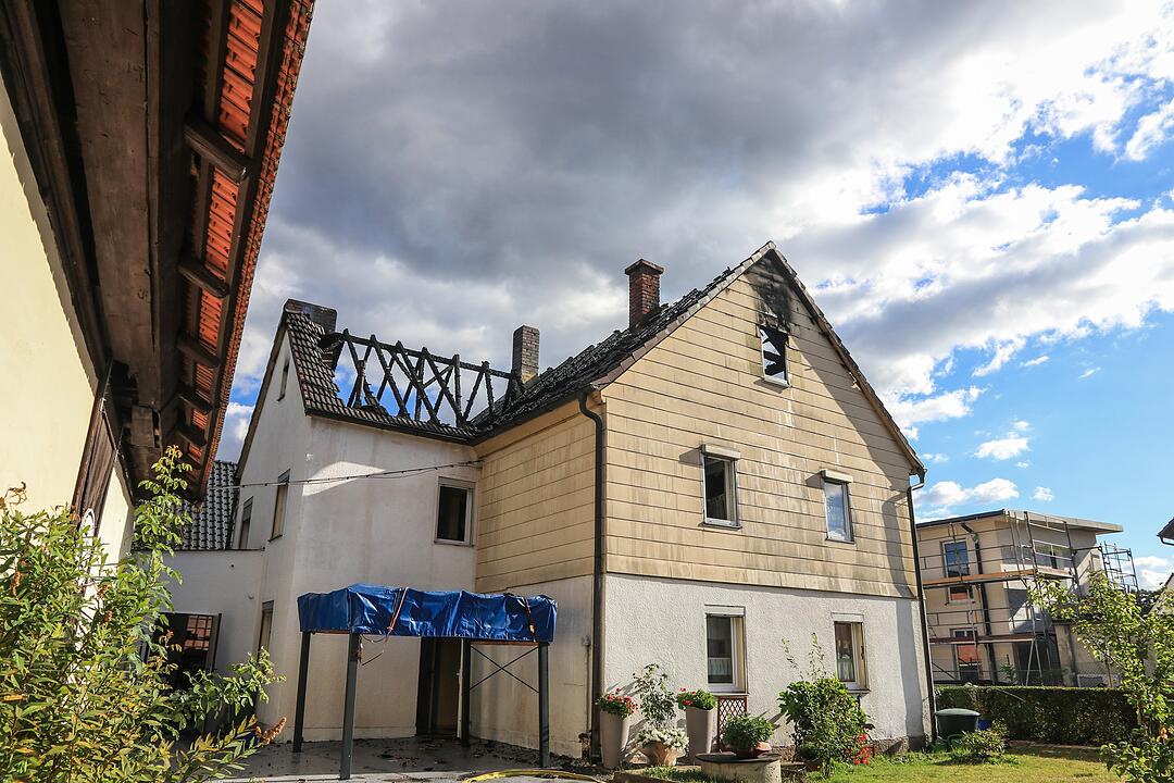 Großbrand in Lichtenfels