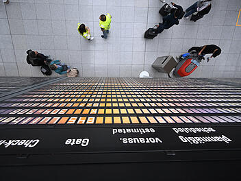 Flughafen M&uuml;nchen - Flugg&auml;ste