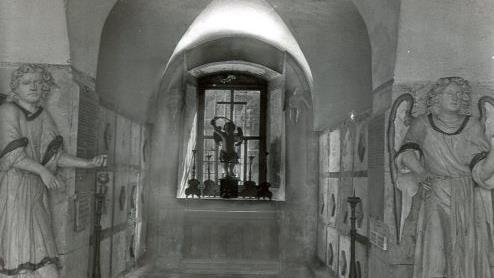 So sah die Klostergruft aus.Foto: Archiv/Erich Hutzelmann