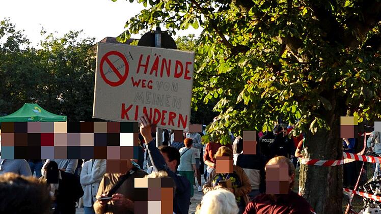 Gr&uuml;nen-Kanzlerkandidatin Annalena Baerbock auf Wahlkampftour in W&uuml;rzburg