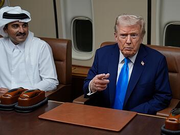 US-Präsident Trump in Katar