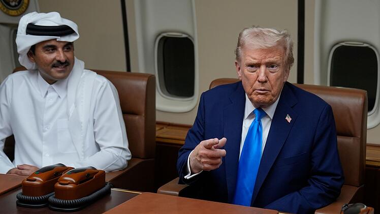 US-Präsident Trump in Katar