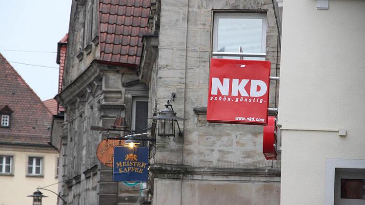 Die NKD-Filiale in der Forchheimer Hauptstraße fällt der "Restrukturierung" der Firma zum Opfer. Fotos: Roepert