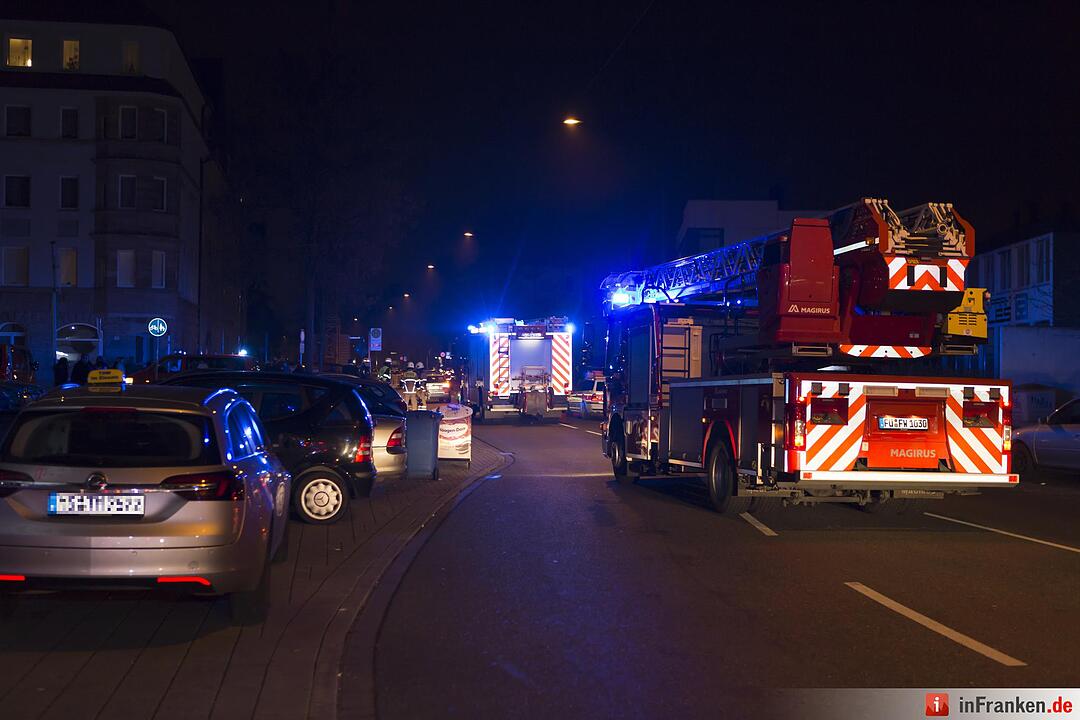 Explosion in Fürther Südstadt