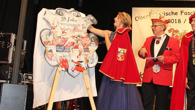 Prinzessin Karolin I. enth&uuml;llte den neuen Orden. Foto: Friedwald Schedel