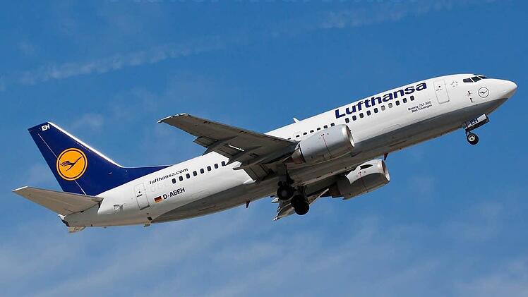 Fliegt wieder: Die Lufthansa-Boeing 737-300 "Bad Kissingen". Foto: Archiv