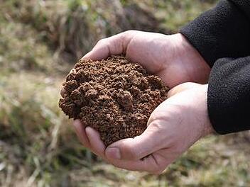 Lehm als Baustoff wird vor allem aufgrund seiner guten baubiologischen Eigenschaften geschätzt.
