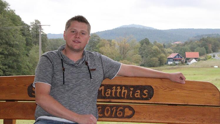 Matthias Hauke möchte Bürgermeister des Marktes Zeitlofs werden. Foto: Ulrike Müller
