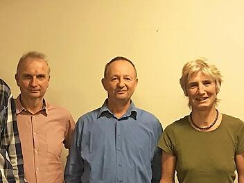 Die LBV-Kreisgruppe hat ein neue Vorstandsteam mit Matthias Franz (von links), Otmar Diez, Norbert Schmäling, Martina Faber und Dieter Fünfstück. Foto: Dietmar Harms