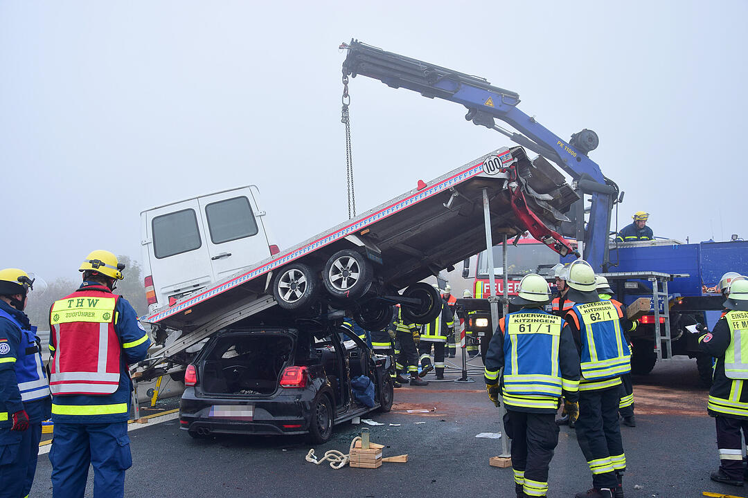 Glatteisunfall auf A 7