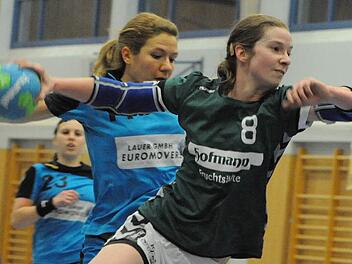 Zurück im Kader: Carolin Annon, Flügelspielerin im Team der SG Garitz/Nüdlingen. Foto: Hopf