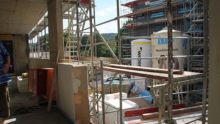 Rundgang durch Haus Waldenfels in Bad Brückenau im August 2015 Foto: Ulrike Müller