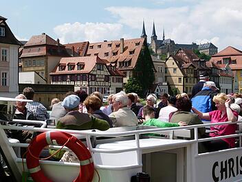 Hochsaison für den Bamberg-Tourismus sind die Monate Mai bisOktober. Dann fährt auch die "Christel" wieder regelmäßig. Fotos: MarionKrüger-Hundrup