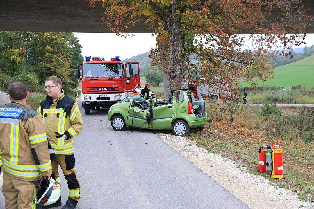 Schwerer Unfall bei Rohrbach
