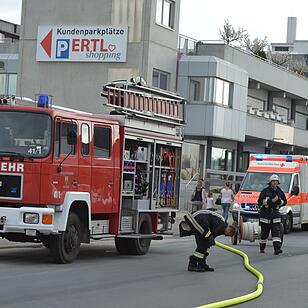 Hallstadt: Hoher Schaden bei Baumarkt-Brand
