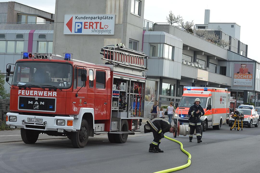 Hallstadt: Hoher Schaden bei Baumarkt-Brand