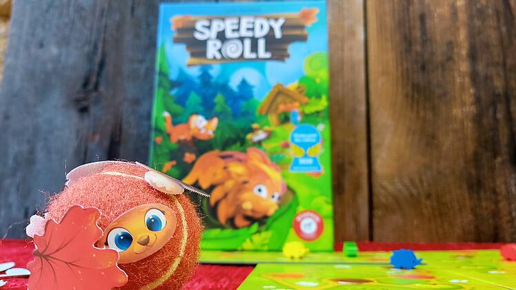 Speedy Roll im Test - Mischung aus Geschicklichkeitsspiel und Wettlauf mit innovativen Zugmechanismus