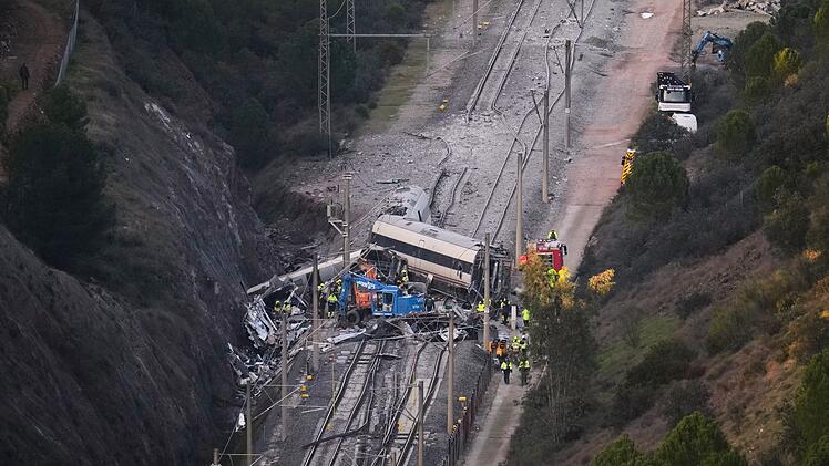 Zugungl&uuml;ck in Spanien