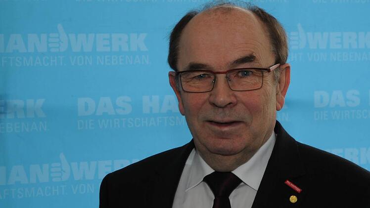 Walter Heußlein Foto: HWK für Unterfranken