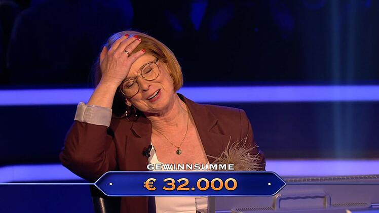 Astrid Ostrau erspielte sich nerv&ouml;s aber erfolgreich 32.000 Euro.