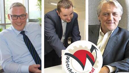 Das war 2016 - und so wird 2017: Dazu haben wir drei Unternehmenssprecher befragt; von links: Clemens Dereschkewitz, AIT-Deutschland GmbH in Kasendorf, Michael Ihnen von der Ihnen-Firmengruppe Kulmbach und Manfred Gawlas von Baur. Fotos: J&uuml;rgen G&auml;rtner, Stephan Tiroch + Sarah Stieranka