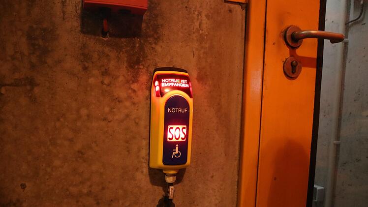 Die Notrufanlage ist auch f&uuml;r Rollstuhlfahrer zug&auml;nglich.