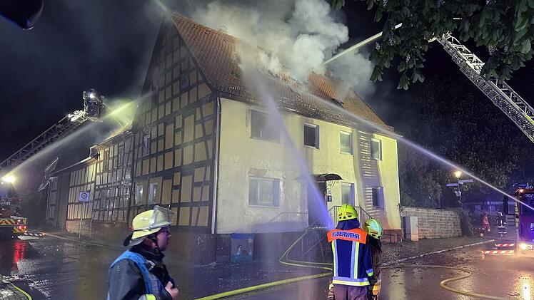 Toter bei Hausbrand in Burgbernheim