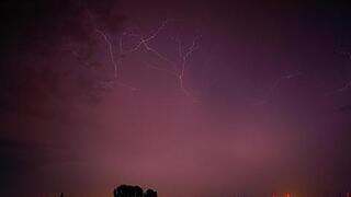 Unwetter über Unterfranken