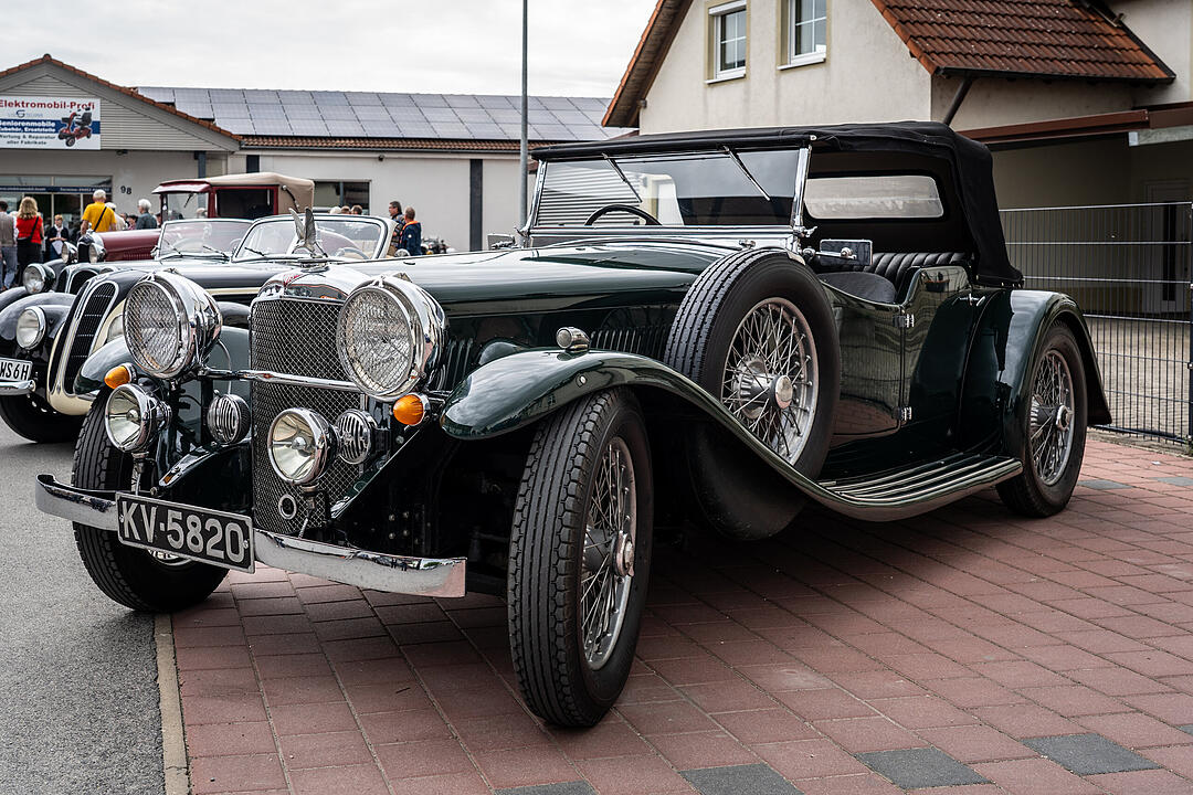 Einzigartige, historische Automobile aus der Vorkriegszeit konnten bewundert werden!