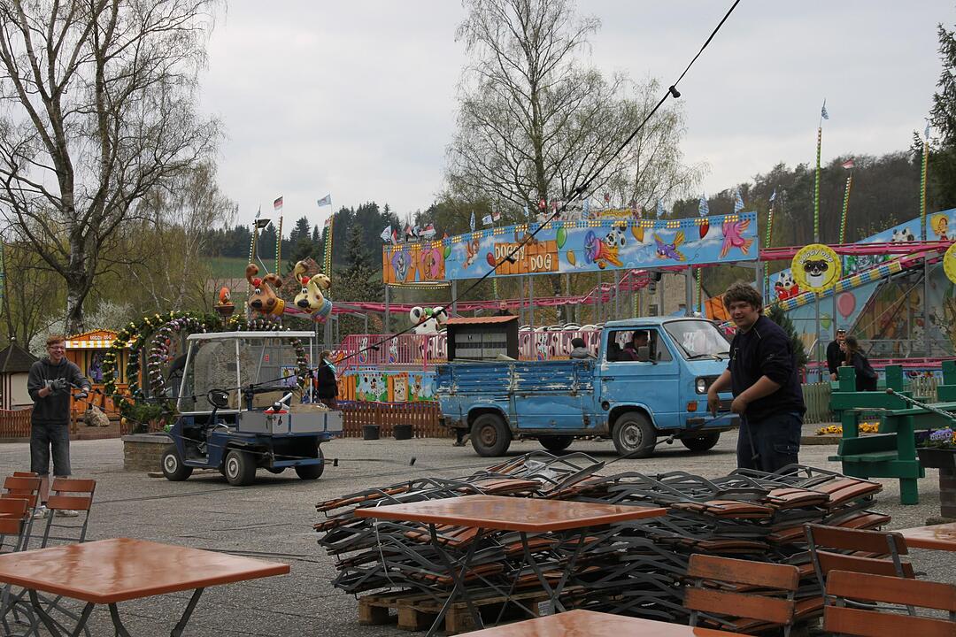 Der Freizeitpark Geiselwind hat ab Samstag, dem 8. April unter einem neuen Betreiber wieder geöffnet.